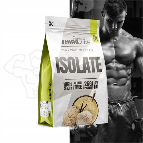Izolat Białka BIAŁKO 700 g WPI Whey Protein Isolate Biała Czekolada Hiro na Arena.pl