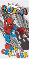 Ręcznik plażowy Spiderman bawełniany 70x140