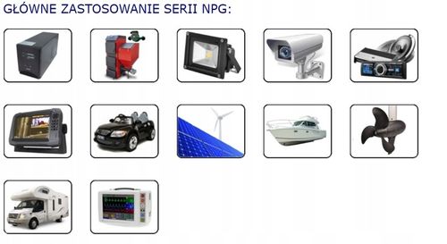 Akumulator żelowy GEL Toyama NPG 100 12V 100Ah na Arena.pl