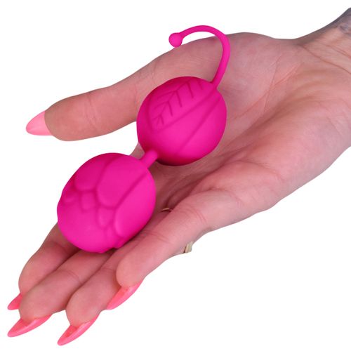 Ciche DRGAJĄCE KULKI GEJSZY Delikatny Silikon RÓŻOWY na Arena.pl