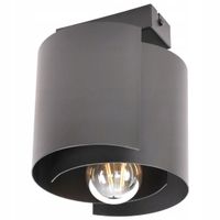2X Żyrandol lampa sufitowa oprawa loft nowoczesny czarny e27 led HUGO