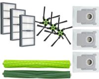 ZESTAW SZCZOTKI WAŁKI FILTRY WORKI Clean Base do iRobot Roomba s9 s9+