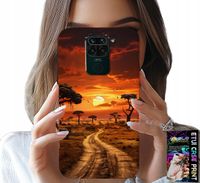 ETUI DO XIAOMI NOTE 9 - SAFARI AFRYKA ZACHÓD SŁOŃCA PIĘKNE WIDOK