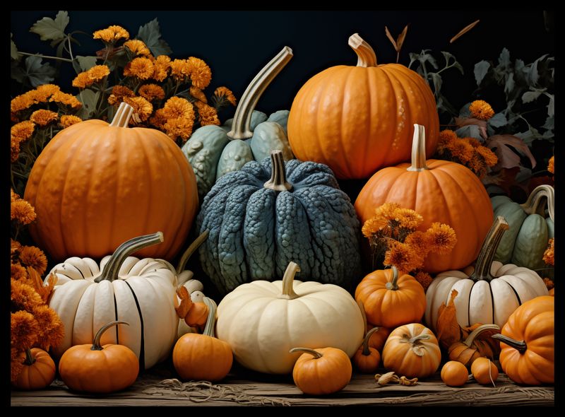 Plakat 55x40cm Jesienne Urodzaje zdjęcie 2