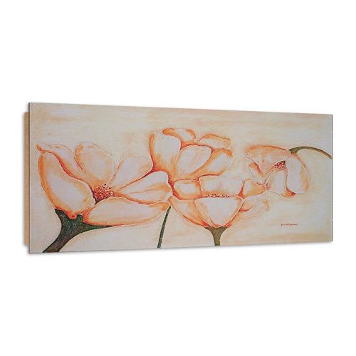Deco Panel, Białe maki 100x50 na Arena.pl