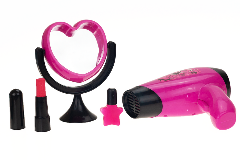 ZESTAW MAŁEJ PIĘKNOŚCI FRYZJER SUSZARKA LUSTERKO zdjęcie 2