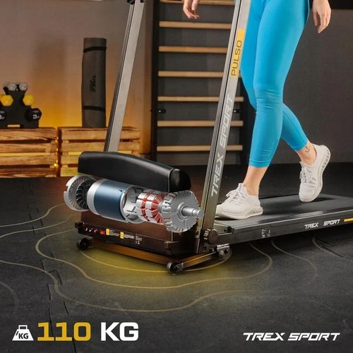 Bieżnia elektryczna składana domowa treningowa kąt nachylenia Trex Sport na Arena.pl