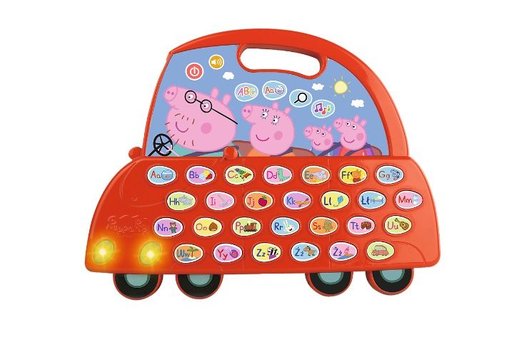 V-TECH Literkowy samochodzik Peppy 61806 zdjęcie 1
