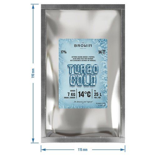 Drożdże Turbo Cold 120 g zdjęcie 5