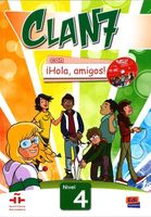 Clan 7 con Hola, amigos! Nivel 4 Podręcznik