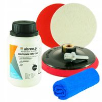 ZESTAW DO POLEROWANIA SZYB TLENEK CERU 150g + FILC