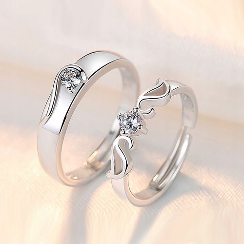 Srebrne OBRĄCZKI ŚLUBNE STAL PARA Regulowane r.UNI na Arena.pl