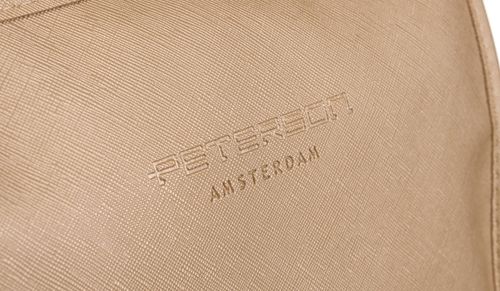 kompaktowa kosmetyczka damska ze skóry ekologicznej - peterson na Arena.pl