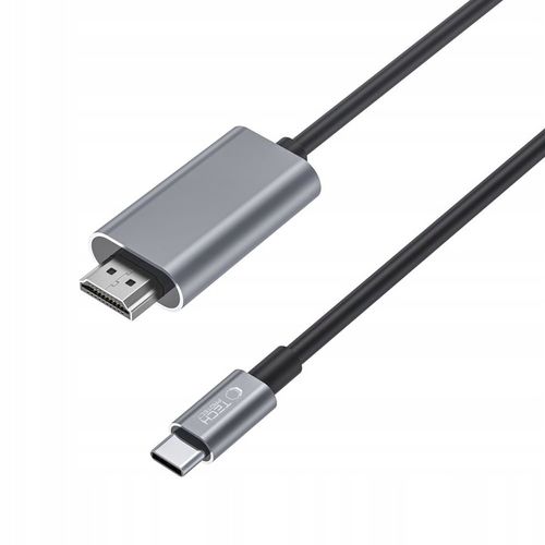 KABEL PRZEWÓD 2M TYPE-C USB-C HDMI 4K 60HZ THUNDERBOLT 3 DO MACBOOK LAPTOP na Arena.pl