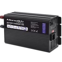 Qoltec Inteligentna ładowarka do akumulatorów LiFePO4 AGM GEL SLA 20A 24V