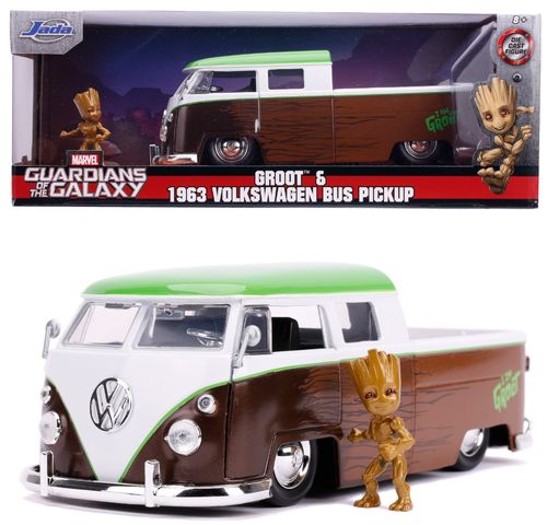 Groot i Volkswagen Bus Pickup na Arena.pl