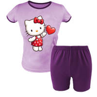 Krótka Piżama dziecięca Hello Kitty