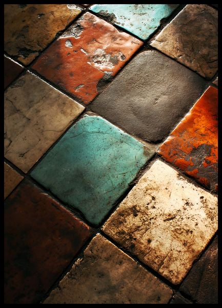 Plakat 50x70cm Ceramiczna Kompozycja zdjęcie 2