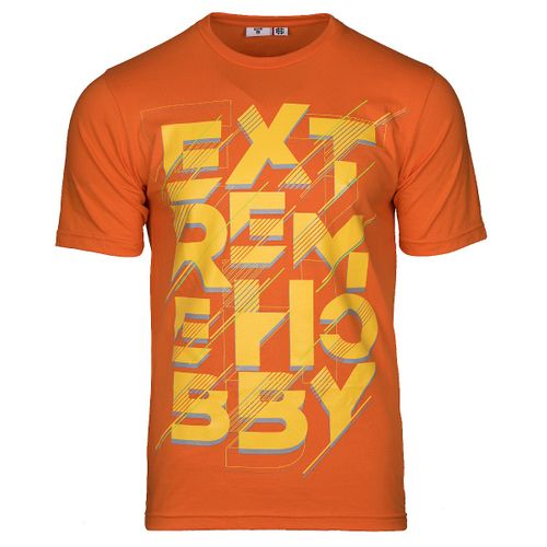 T-shirt BASIC SPORT Rozmiar - M, Kolor - ORANGE na Arena.pl