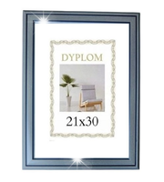 RAMKA A4 NA DYPLOM CERTYFIKAT 21x30 ZDJĘCIA NA ŚCIANĘ DO ZAWIESZENIA G4