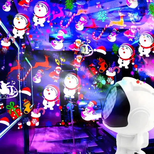 Projektor Rzutnik Laserowy Led Astronauta Kosmonauta Lampka Nocna Dzieci na Arena.pl