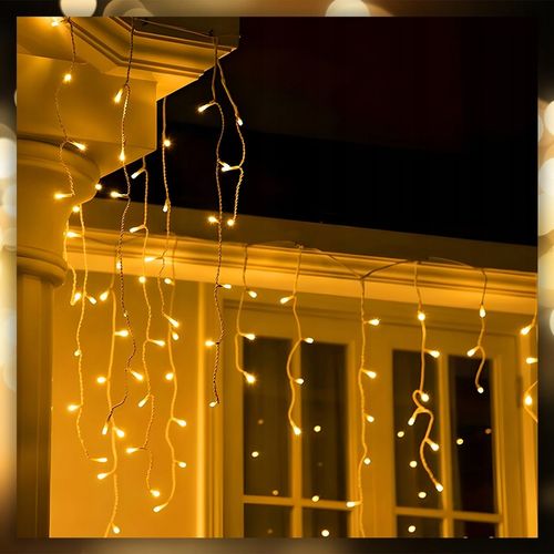 SOPLE LAMPKI CHOINKOWE ŚWIATEŁKA 300 LED 14,5M GRUBY KABEL FLASH ZEWNĘTRZNE na Arena.pl