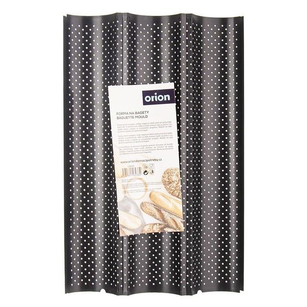 Forma do bagietek stalowa 38 cm zdjęcie 2