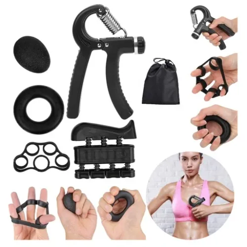 Ściskacz dłoni Ściskacze Ściski DUŻY ZESTAW 6 el. na Arena.pl