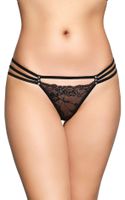 g-string 2493 - black s/m