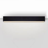 Lampa liniowa prostokąt Lupinus 3115012203-1 Elkim LED 32W 4000K czarna
