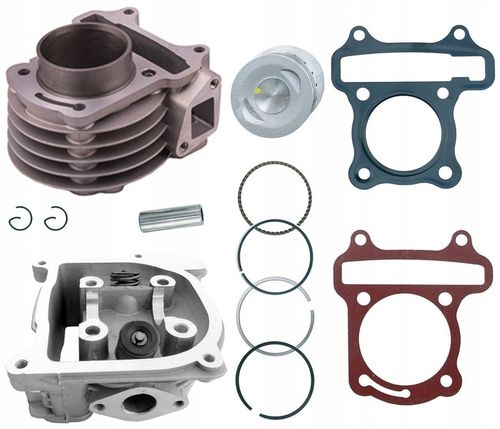 CYLINDER GŁOWICA KOMPLET 80 CC SKUTER 4T TUNING Martinelli na Arena.pl