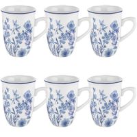 2 x Kubki porcelanowe 380 ml komplet 6 kubków zestaw do kawy prezent Colett