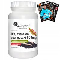 ALINESS OLEJ Z CZARNUSZKI 500mg 120 kaps ODPORNOŚĆ