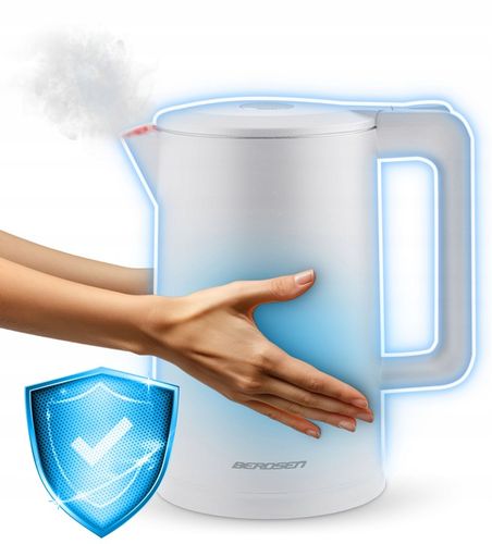 CZAJNIK ELEKTRYCZNY BEZPRZEWODOWY MODNY 1,7L BERDSEN na Arena.pl