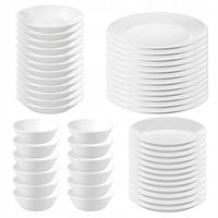 Zastawa stołowa PREMIUM Zestaw talerzy i misek IKEA OFTAST komplet 32szt !