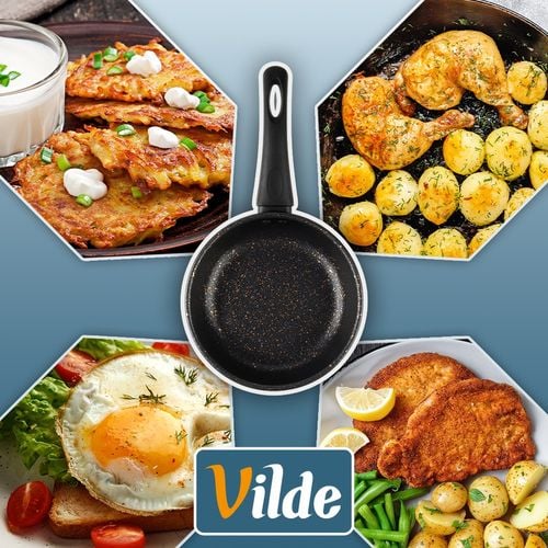 Patelnia granitowa BASIC LINE 16 cm na Arena.pl