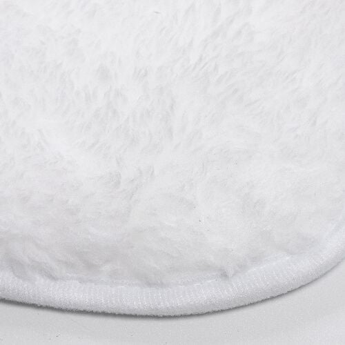 Kocyk z mikrofibry i polaru arktycznego z kapturem do sublimacji - biały na Arena.pl