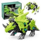 Ruchomy model do złożenia mechaniczny Triceratops robot ZA4371