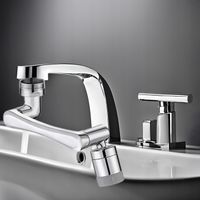 Obrotowy Aerator Kranu Przedłużka METAL PERLATOR Na ramieniu obrotowy 1080