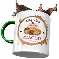 Kubek Zielony Dla Taty Ojca Na Dzień Taty Prezent Z Nadrukiem Ze Zdjęciem