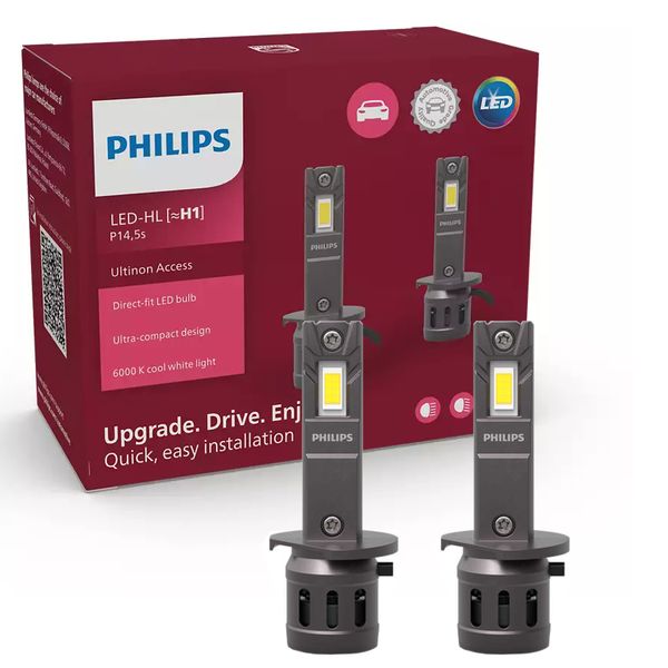 Żarówki LED H1 PHILIPS Ultinon Access 6000K zdjęcie 1