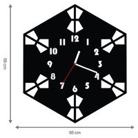 ZEGAR ŚCIENNY RETRO 58cm XXL 111.11