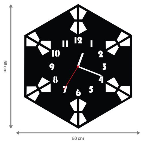 ZEGAR ŚCIENNY RETRO 58cm XXL 111.11 na Arena.pl