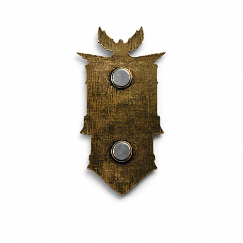 Imperial Fists Banner | 22 cm | Metal | Magnes | Warhammer 40k na Arena.pl