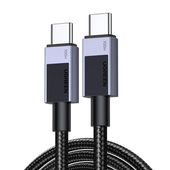 kabel usb-c do usb-c ugreen l512, 100w, 5a, 2m (czarny)