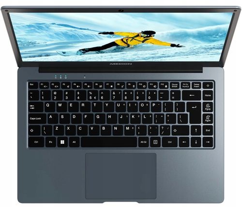 Laptop MEDION E14223 14" FHD Celeron N4120 4/128GB SSD W11H Szary WiFi BT na Arena.pl