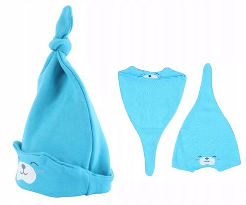 Czapeczka smerfetka dla noworodka ŚLICZNY PYSK na Arena.pl