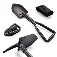 SAPERKA SKŁADANA WIELOFUNKCYJNA STALOWA METEOR 46cm 3w1 w pokrowcu