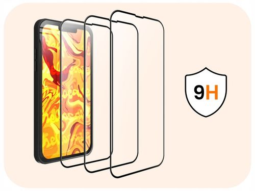 3-PAK Szkło Hartowane do Apple iPhone 13 / 13 Pro / 14 / 16e (na ekran, 5D) na Arena.pl