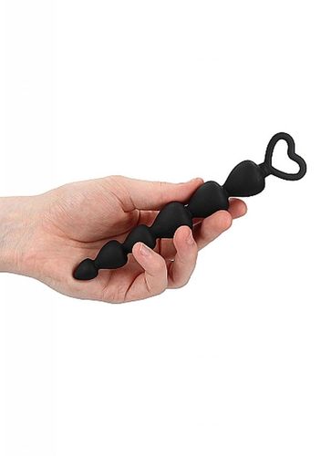 silicone anal beads   black na Arena.pl